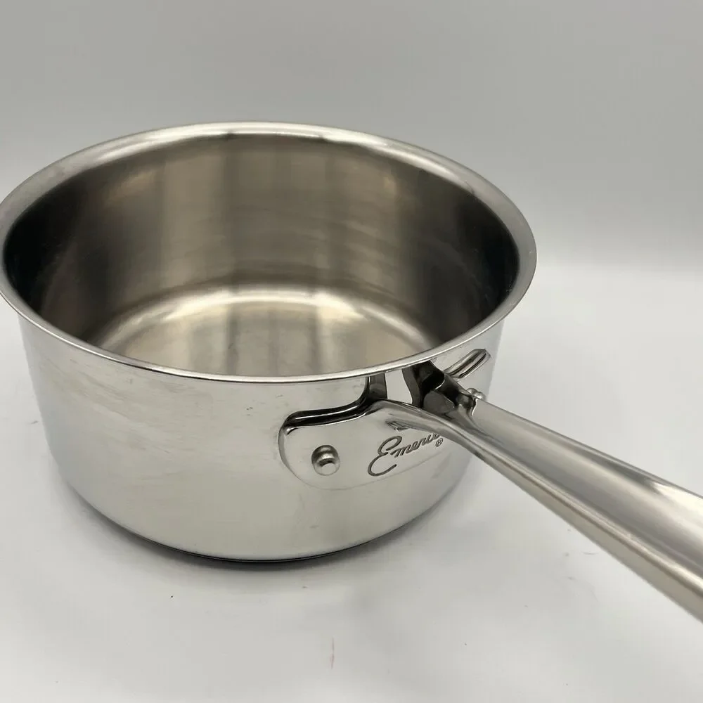 Emeril Lagasse 2 Qt Saucepan Copper Core Stainless Steel All Clad NO LID